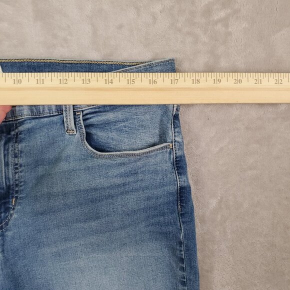 Hudson Natalie Jeans Midrise Slim Boyfriend Stretchy Crop Size 32 - Picture 8 of 14